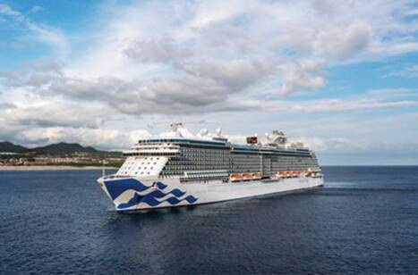 Majestic Princess at sea