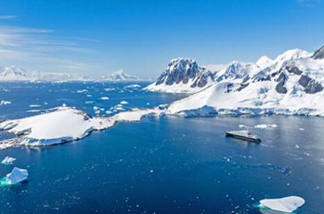 Scenic Eclipse in Antarctica