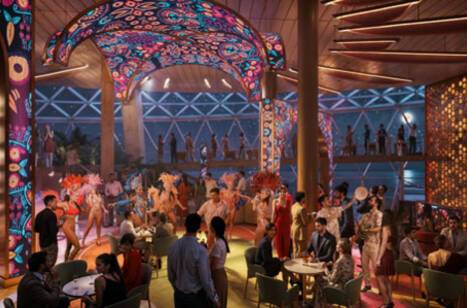 The Bazaar onboard Celebrity Xcel