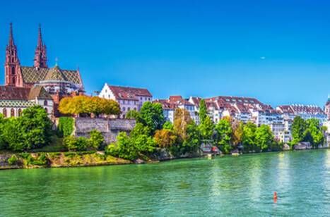Basel on the Rhine River