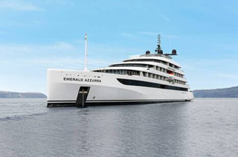 Emerald Azzurra floats out | ROL Cruise Blog