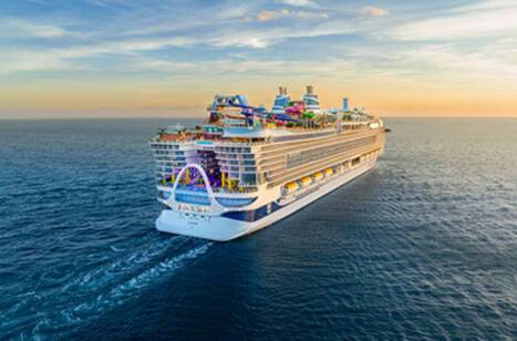 Icon of the Seas at sea