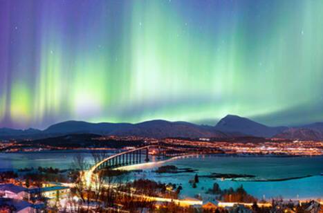 The Northern Lights over Tromso