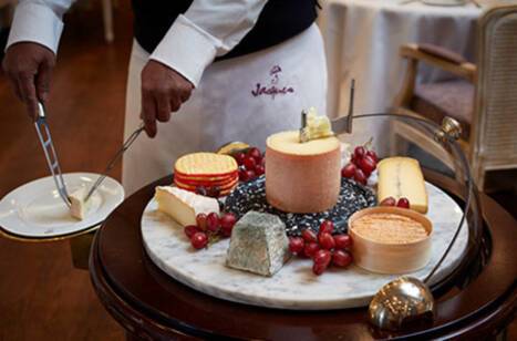 The cheese trolley in Jacques