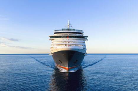 Queen Victoria at sea