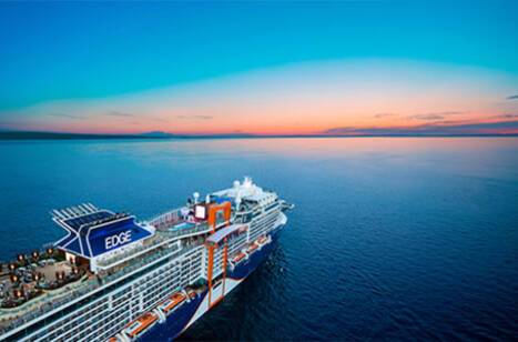 Celebrity Edge at sea