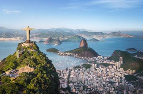 Christ the Redeemer standing tall over Rio de Janeiro