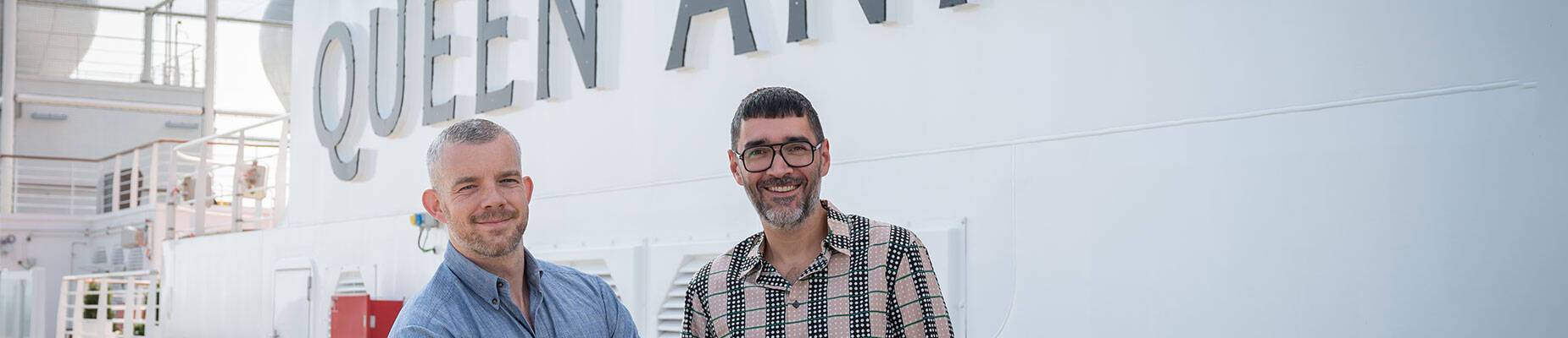 Talk Art podcasters Russell Tovey and Robert Diament on Queen Anne