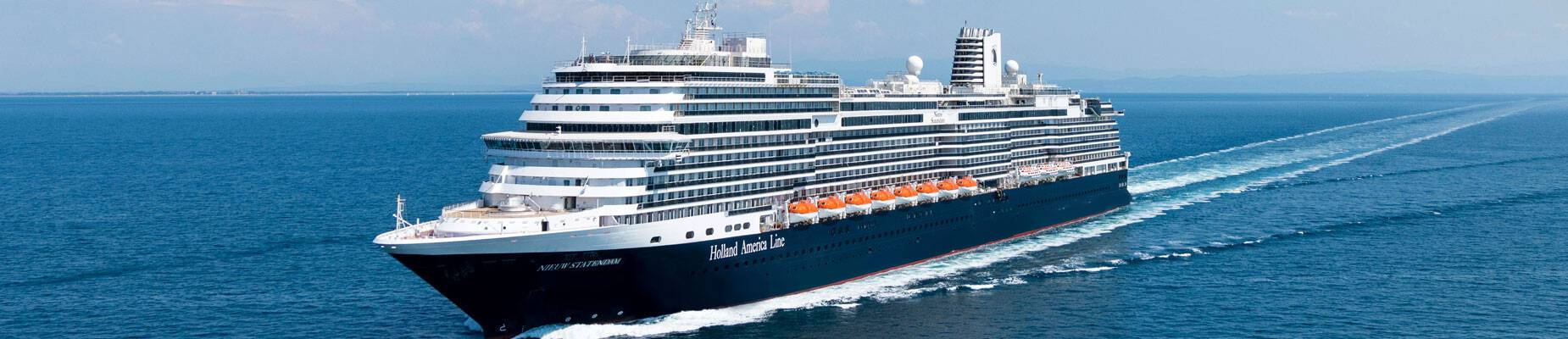 Holland America Line's Nieuw Statendam at sea
