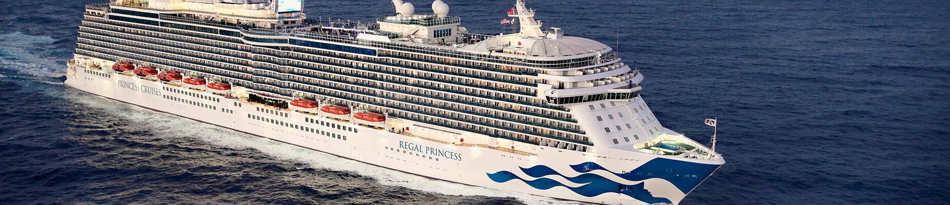 Regal Princess at sea