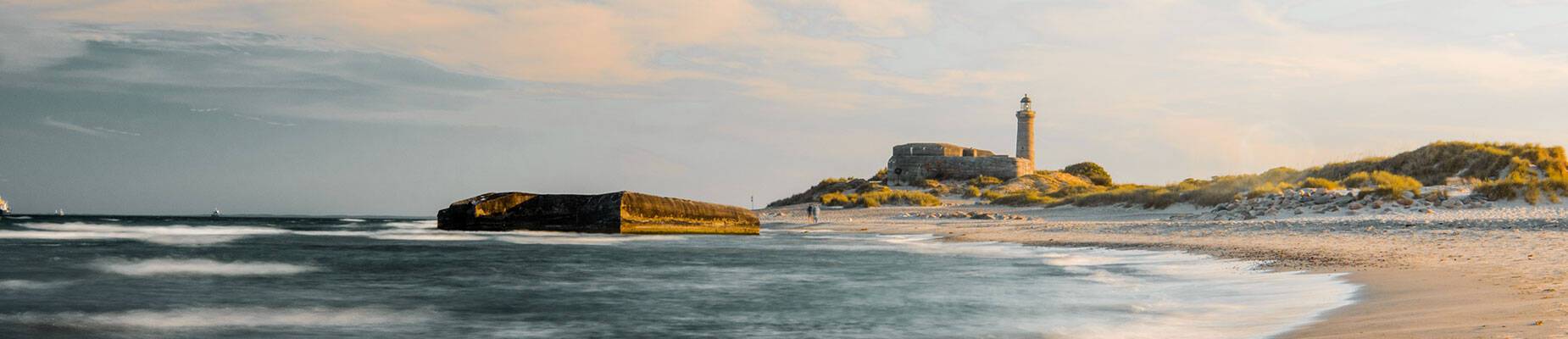 A panoramic view of Skagen