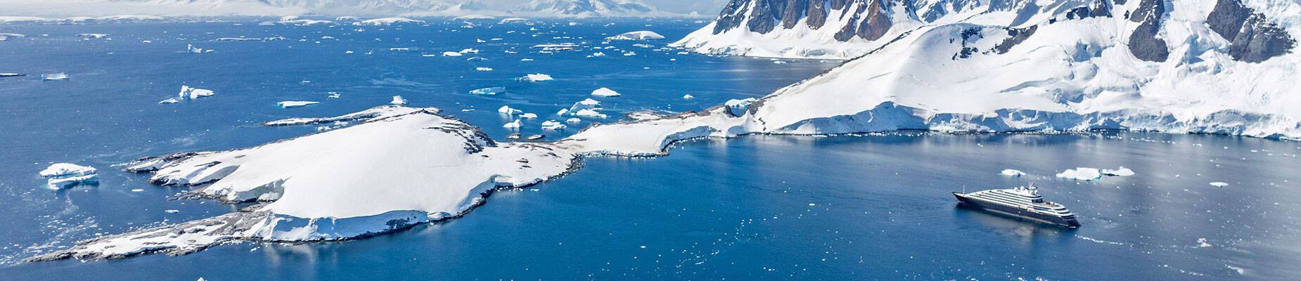 Scenic Eclipse in Antarctica