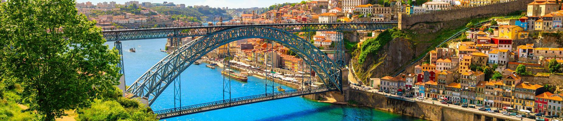 Panoramic image of the River Douro