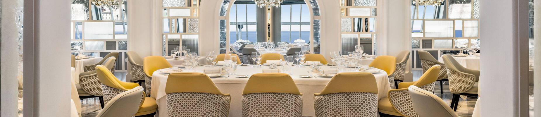 Dining room aboard Vista, Oceania Cruises