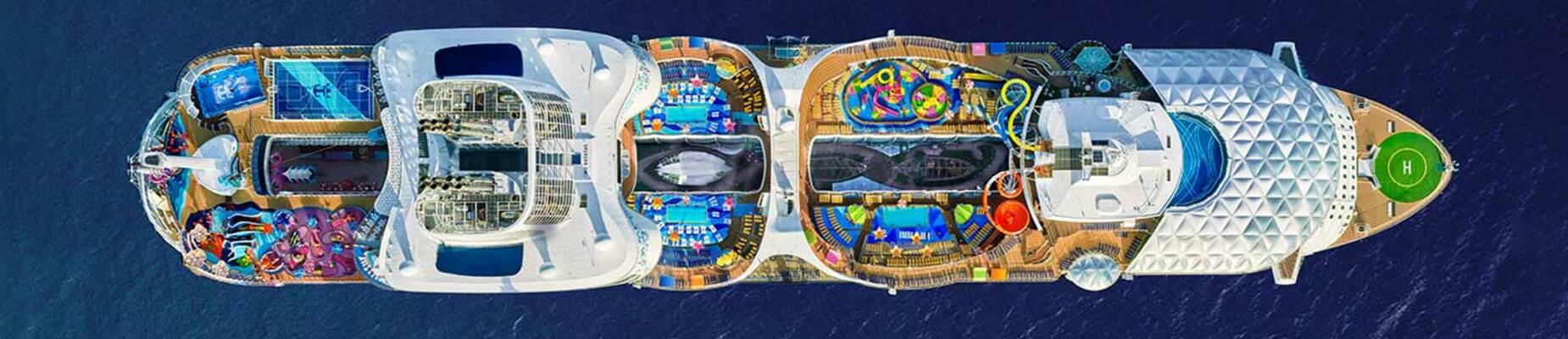 The world’s largest ocean cruise ships