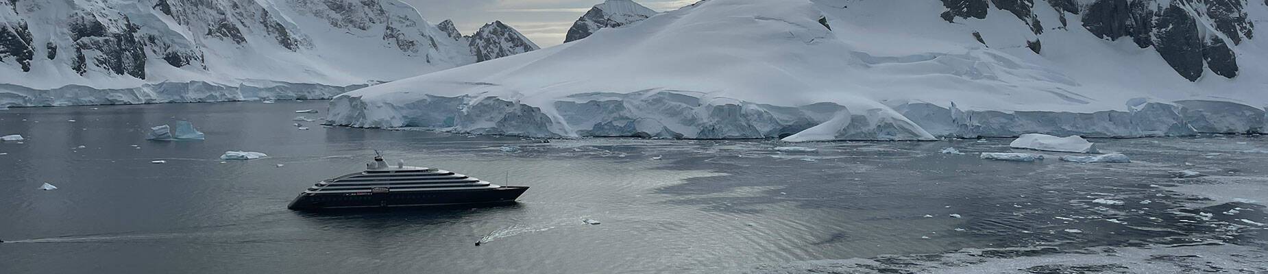 Scenic Eclipse in Antarctica