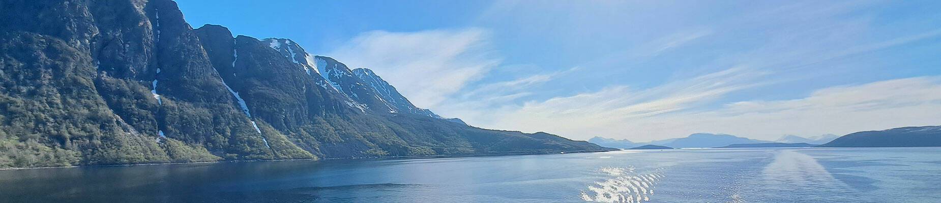 Sailing through Norway’s fjords