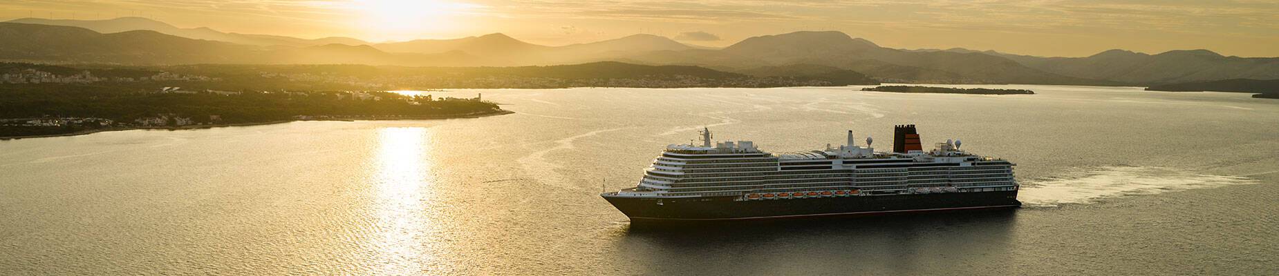 The cruise ship Queen Anne in Sibenik, Canada