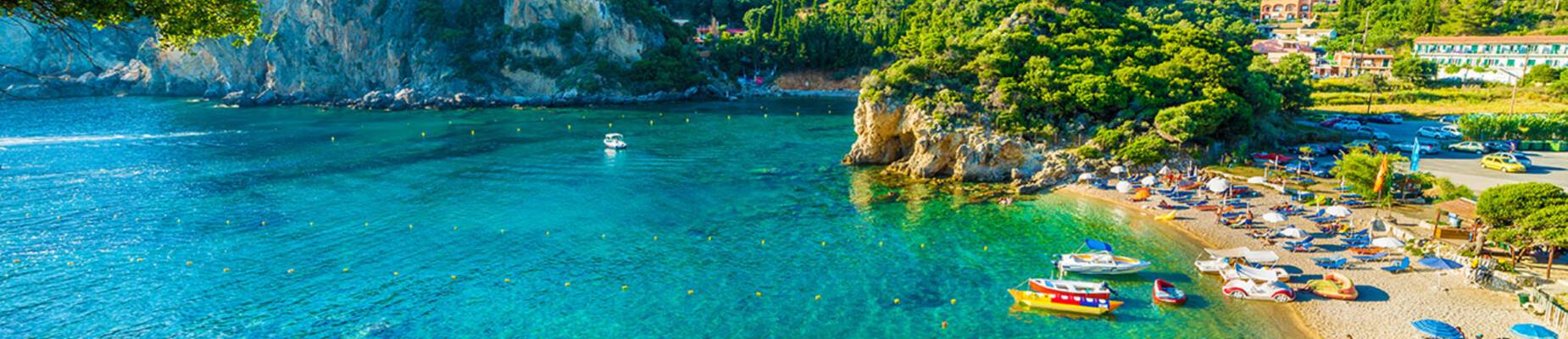 Beach in Paleokastritsa
