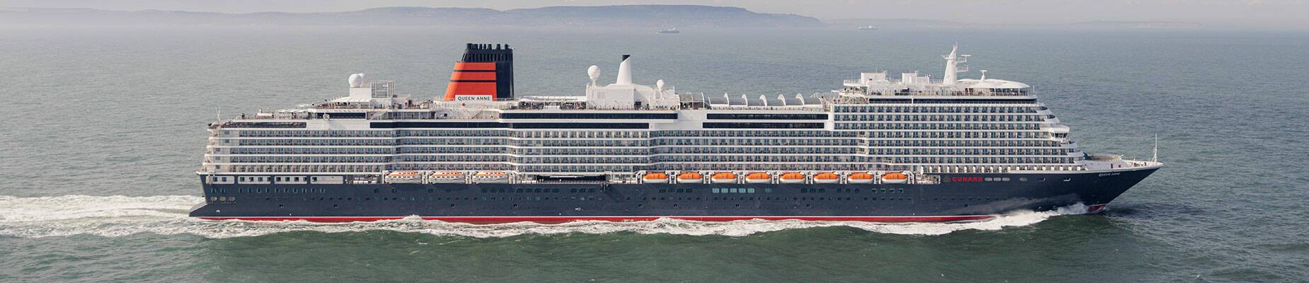 Queen Anne sailing into Southampton