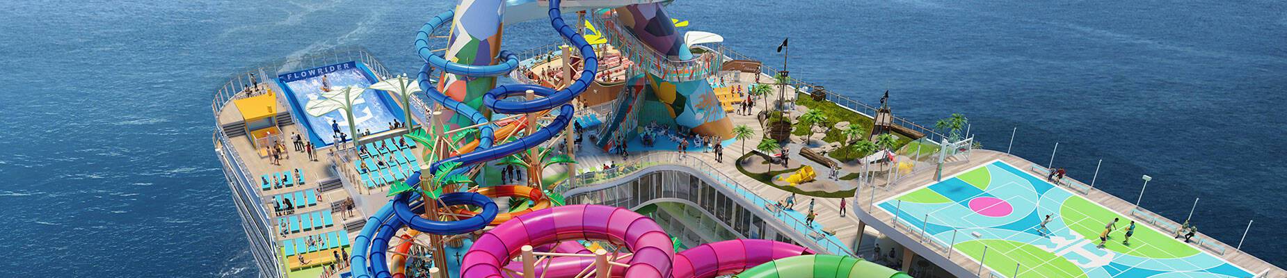 A render of Icon of the Seas