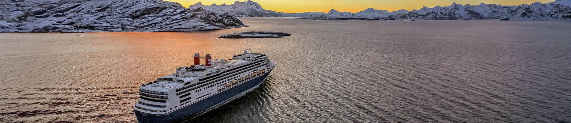 Borealis crossing the Arctic Circle