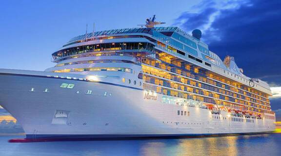 Oceania Cruises ships by size 