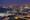 Evening cityscape of Valparaiso, Chile