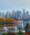 A panoramic view of Vancouver in autumn