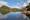 Ganga Talao lake with hindu temple reflection, in Grand Bassin, Mauritius