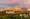 A panoramic view of Athens at sunset