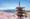 Chureito Pagoda and Mount Fuji with cherry blossom trees during the spring season