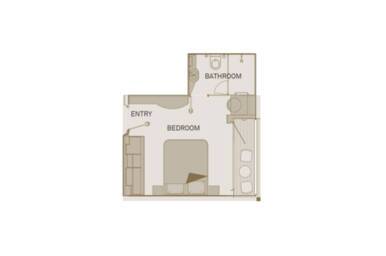 Junior Suite Floorplan, Scenic Ruby - Configuration may vary