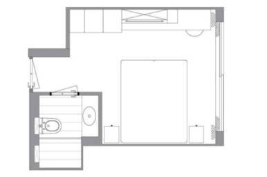 Stern Cabin, Diamond Deck, MS Riviera Rose, Riviera Travel - This is an example floorplan, configuration may vary