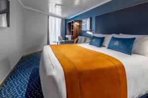 Britannia Balcony Bedroom (Obstructed View), Queen Anne, Cunard