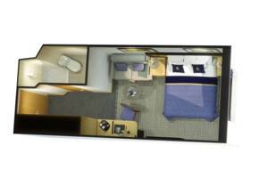 Britannia Oceanview Floor Plan, Queen Victoria, Cunard