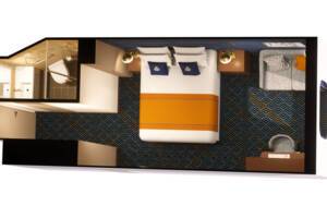 Britannia Oceanview Floor Plan, Queen Anne Cunard