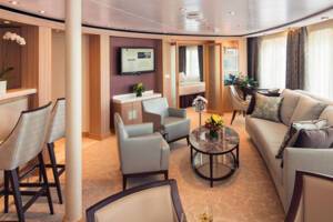 Owners Suite, Living, Seabourn Sojourn