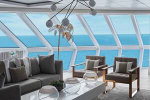 Iconic Suite Living Space, Celebrity Edge