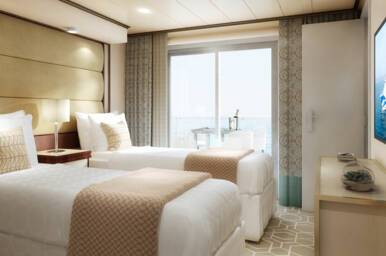 Second Bedroom Sky Suite, Discovery Princess, Princess Cruises