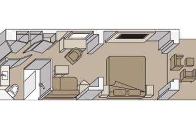 Vista Suite Floorplan, Rotterdam