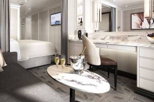 Veranda Suite Living Area, Seven Seas Grandeur