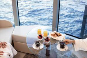 Penthouse Panorama Suite, Dining, Seabourn Pursuit
