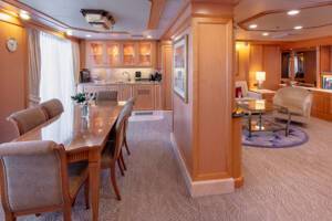 Master Suite Dining Area, Queen Victoria, Cunard