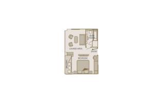 Floor Plan, Royal Balcony Suite (RR), Scenic Jasper