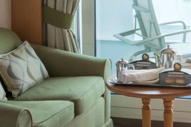 Balcony Living Area, Aurora, P&O Cruises