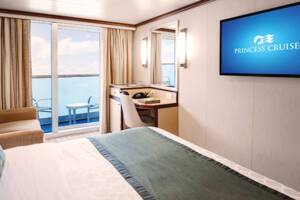 Premium Deluxe Balcony (D4), Royal Princess, Princess Cruises