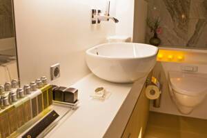 Royal Balcony Suite Bathroom, Scenic River Cruising