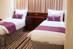 Standard Twin Bedroom, Ambience, Ambassador Cruise Line