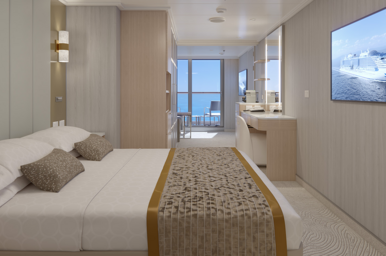 Sanctuary Mini-Suite, Sun Princess, Princess Cruises